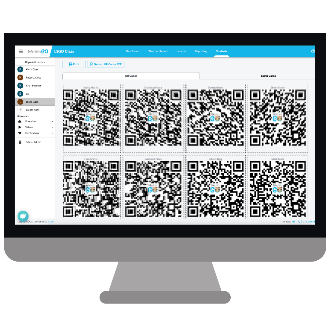 LSG QR Codes