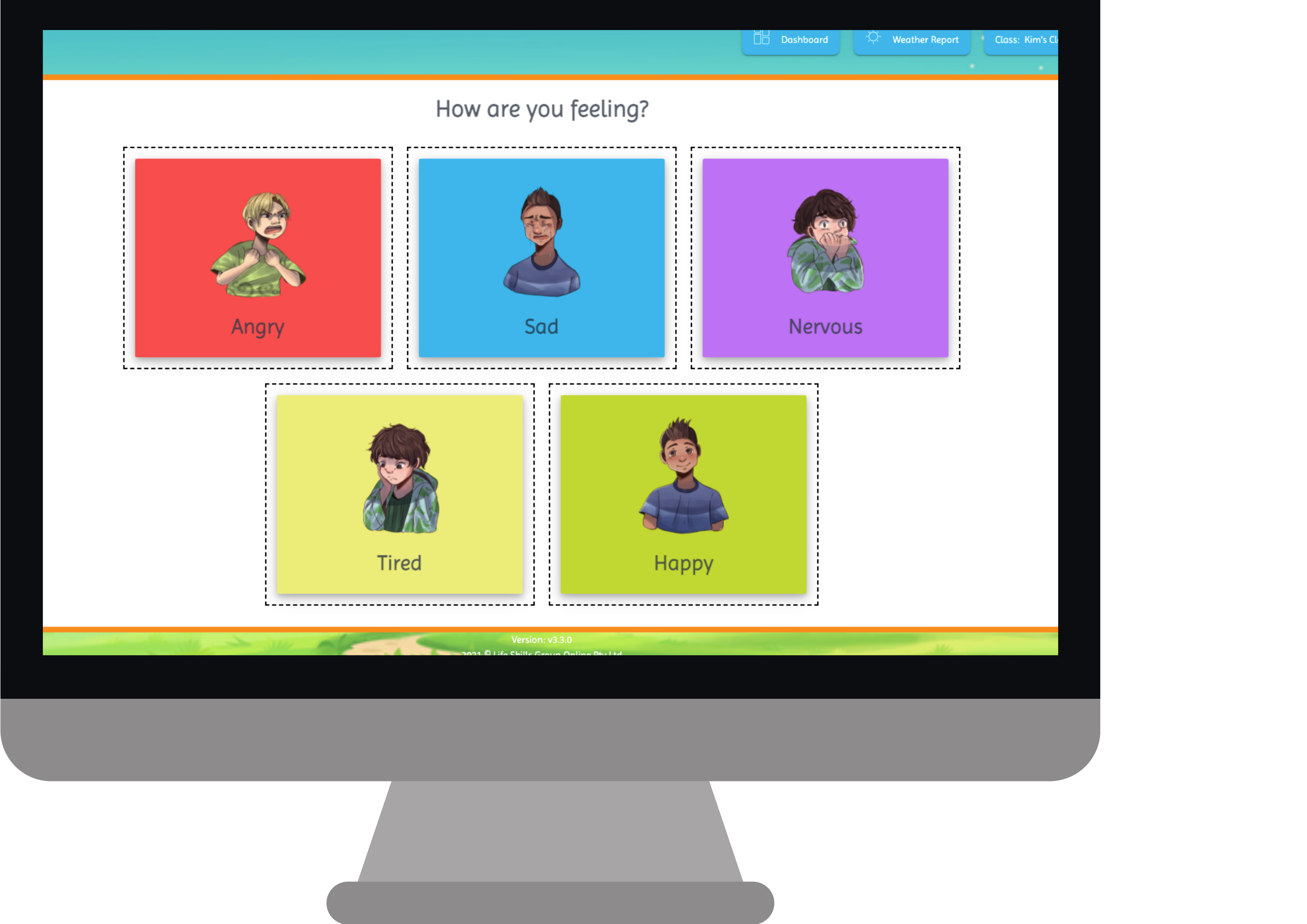Learning Support Weather Report