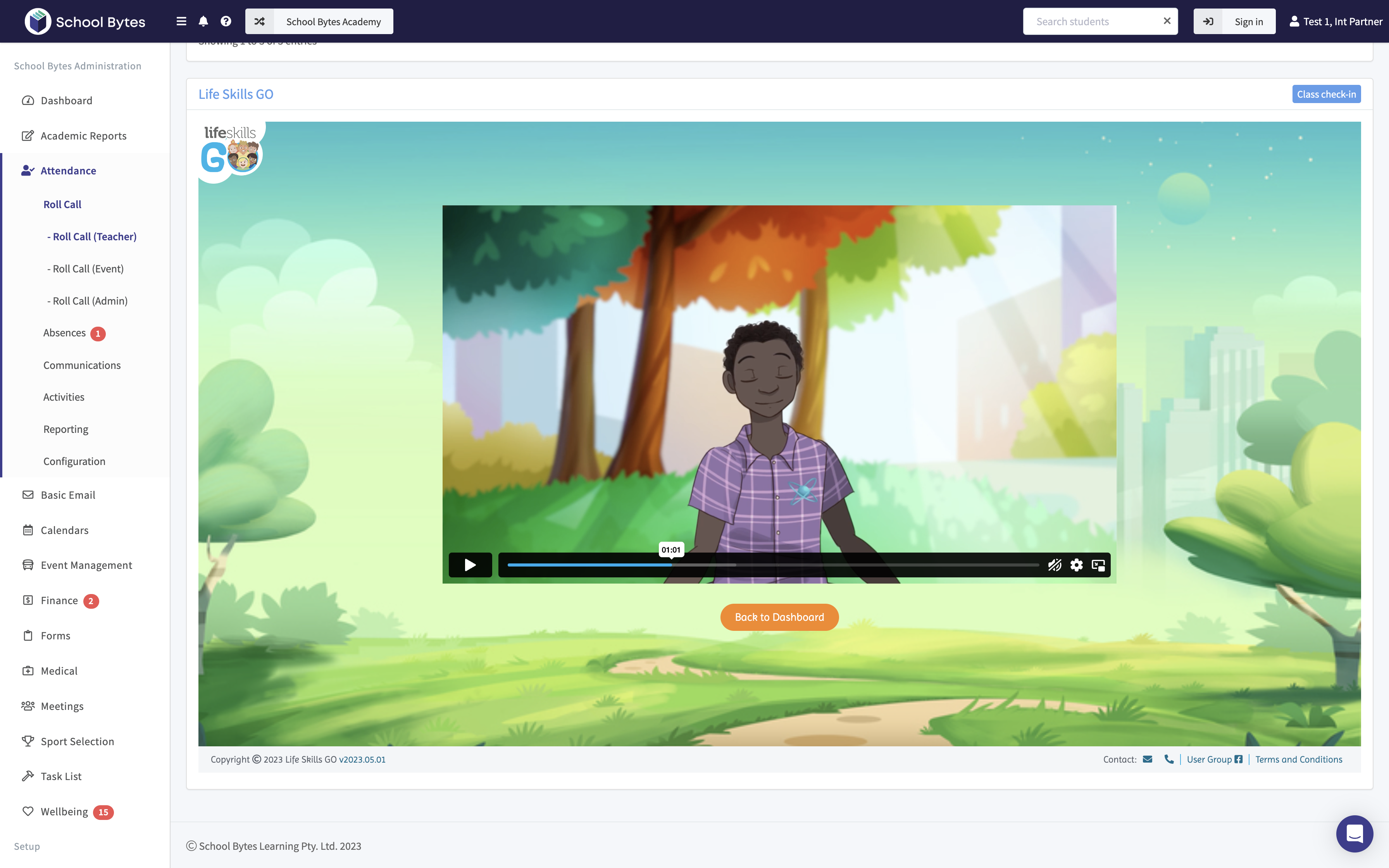 adaptive content school bytes